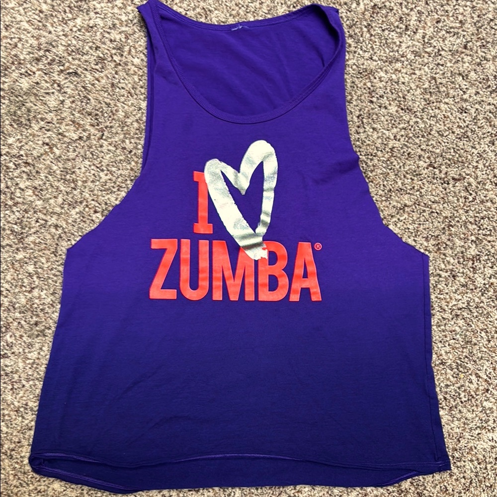 Purple Zumba Tank Top